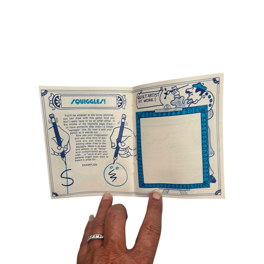 Gulf Travel Fun Book Kids OS Blue Good Vintage Road Trip Activity Game Ephemera - Picture 6 of 8